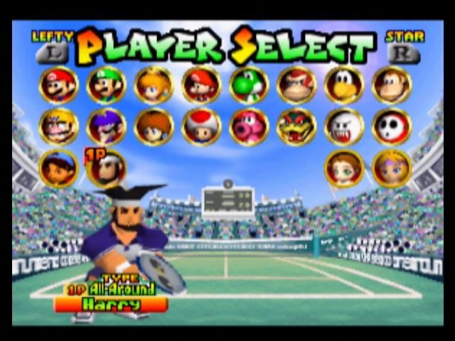 N64 Mario Tennis - Nintendo 64 Mario Tennis