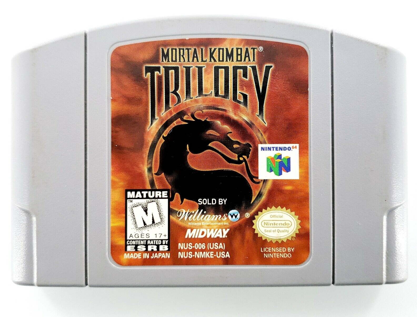 N64 MK Trilogy - Nintendo 64 Mortal Kombat Trilogy