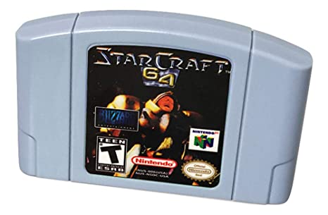 N64 Star Craft 64 - Nintendo 64 StarCraft 64