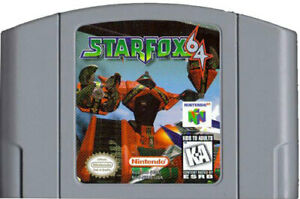 N64 Star Fox 64 - Nintendo 64 Starfox 64