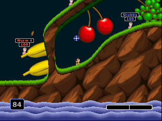 N64 Worms Armageddon - Nintendo 64 Worms Armageddon