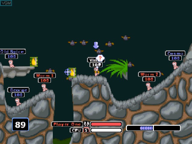 N64 Worms Armageddon - Nintendo 64 Worms Armageddon