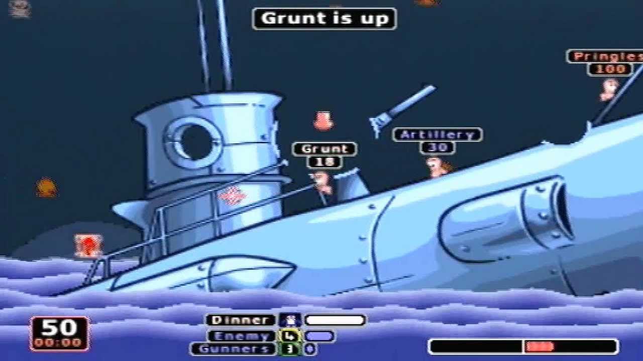 N64 Worms Armageddon - Nintendo 64 Worms Armageddon