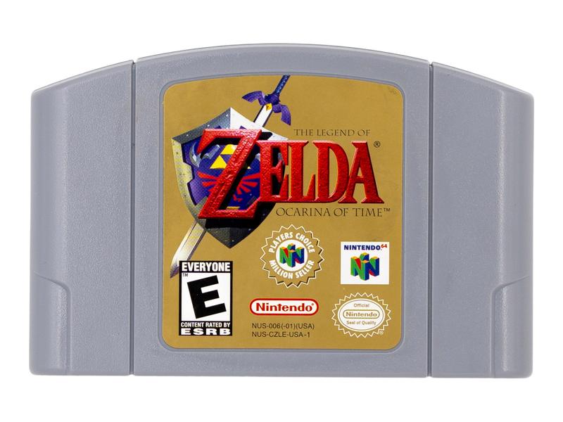 Game Only - Legend of Zelda Ocarina of Time for N64 Games