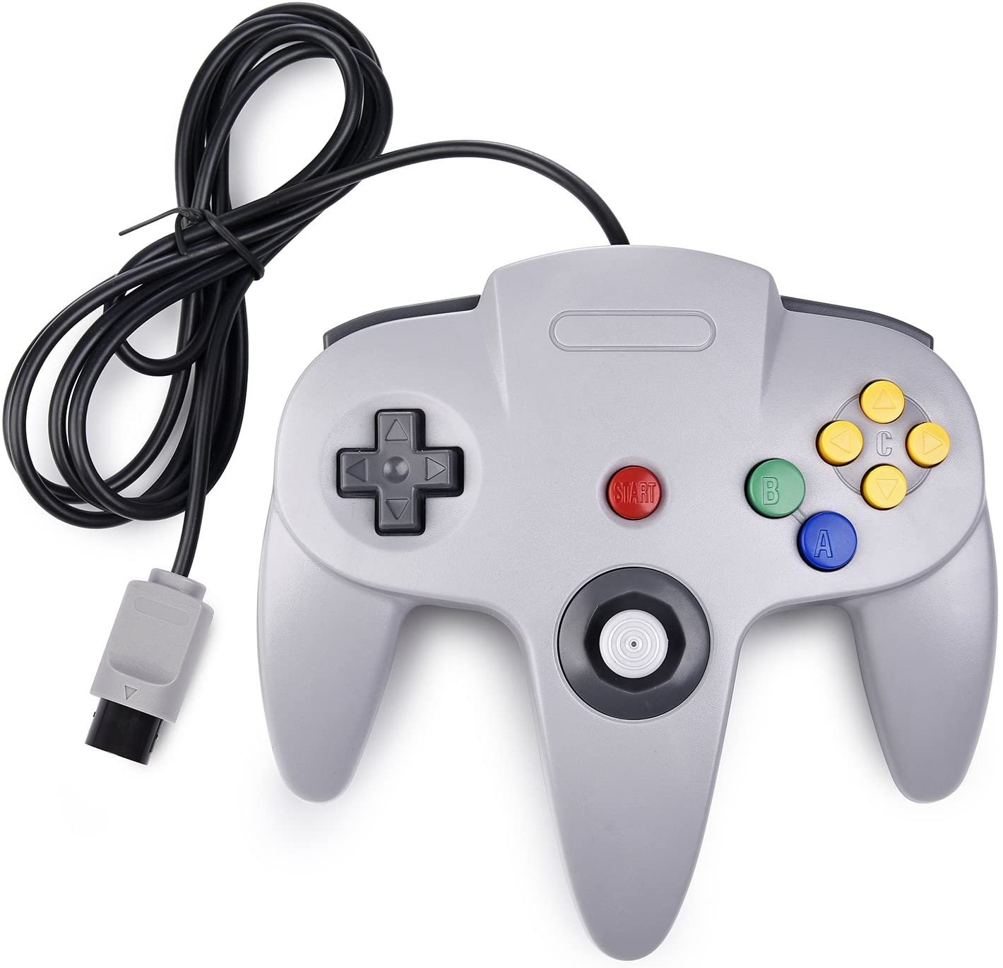 Nintendo 64 Controller Grey - N64 Controller in Classic Grey for Nintendo 64 Controllers