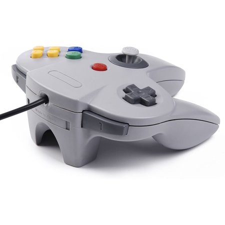 Nintendo 64 Controller Grey - N64 Controller in Classic Grey for Nintendo 64 Controllers