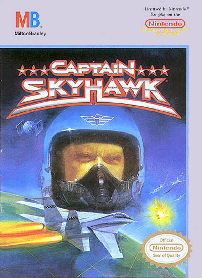 NES - Original Nintendo Captain Skyhawk Pre-Played