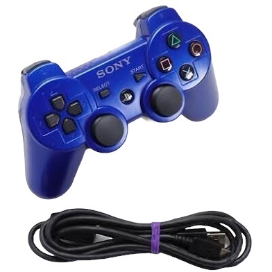 PS3 Dualshock Wireless Controller Blue - PS3 Controller Blue for PlayStation 3