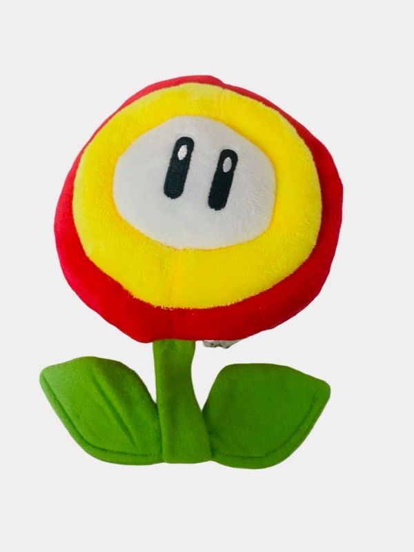 7 inch Mario Plush Toy - Super Mario Plush Fire Flower & Ice Flower for Toy Plush