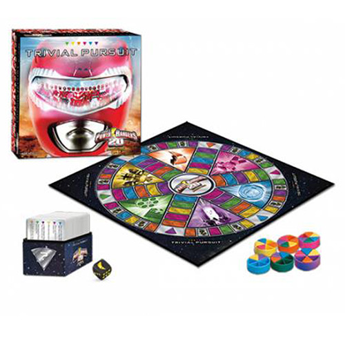 Power Rangers Trivial Pursuit Board Game - Power Rangers Trivial Pursuit Board Game for Classic Board Games