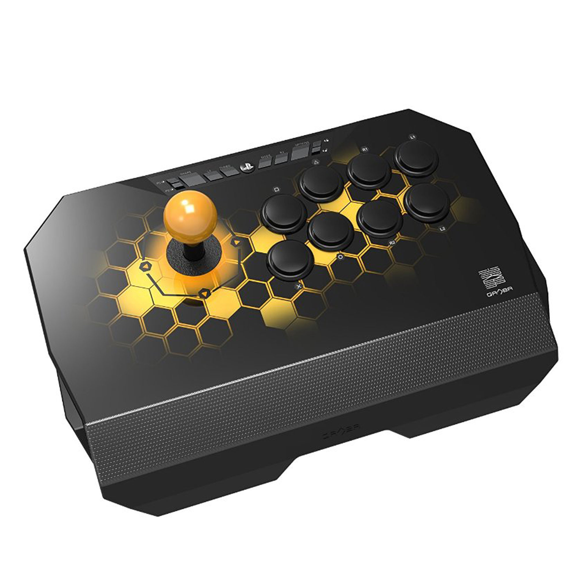 PS4/PS3/PC Compatible - Qanba PS4 Fight Stick Controller the Drone for General Gaming