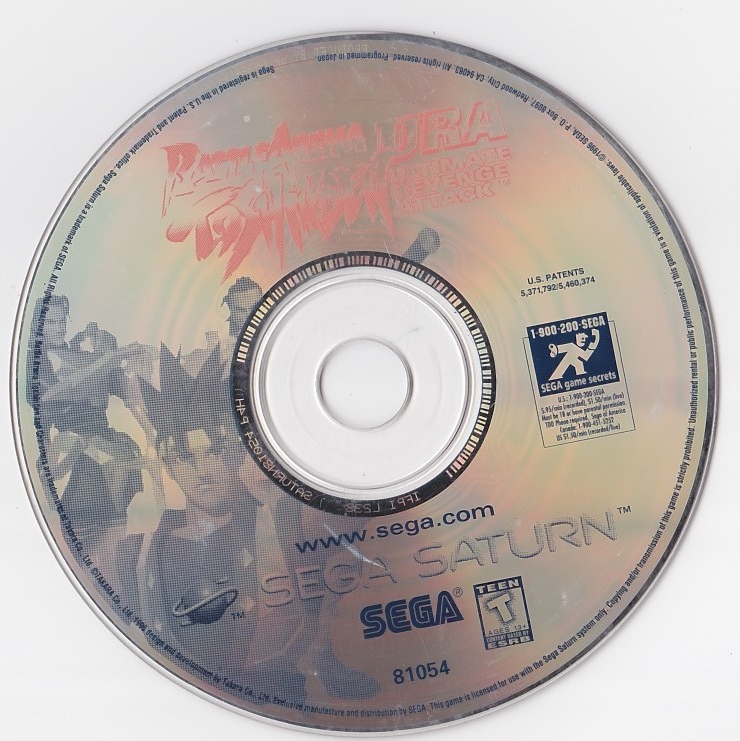 In Clear Case - Battle Arena Toshinden URA for the Sega Saturn