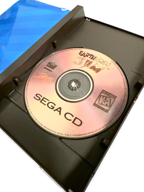 GC* - Earthworm Jim Special Edition Sega CD for Sega CD