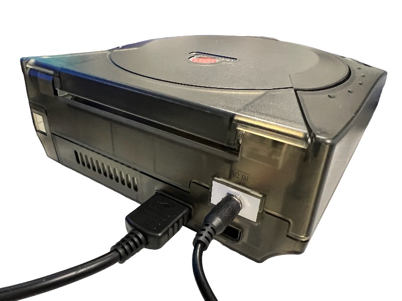 Sega Dreamcast Modded + GDEMU SD Card + DreamPSU w/Complete Collection in Smoke - Sega Dreamcast Modded + GDEMU SD Card + DreamPSU w/Complete Collection in Smoke for Sega Dreamcast