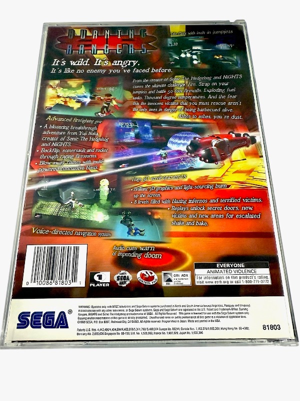 Sega Saturn - Burning Rangers