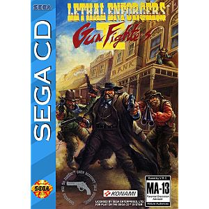 Lethal Enforcers II: Gun Fighters for the Sega CD Complete with Case and Manual