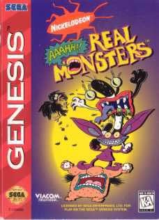 GEN - Sega Genesis AAAHH!!! Real Monsters Pre-Played