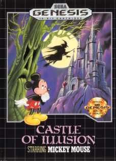 In Case - Sega Genesis Castle Of Illusions Starring Mickey Mouse Pre-Played
