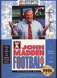 GENESIS - Sega Genesis John Madden Football Pre-Played