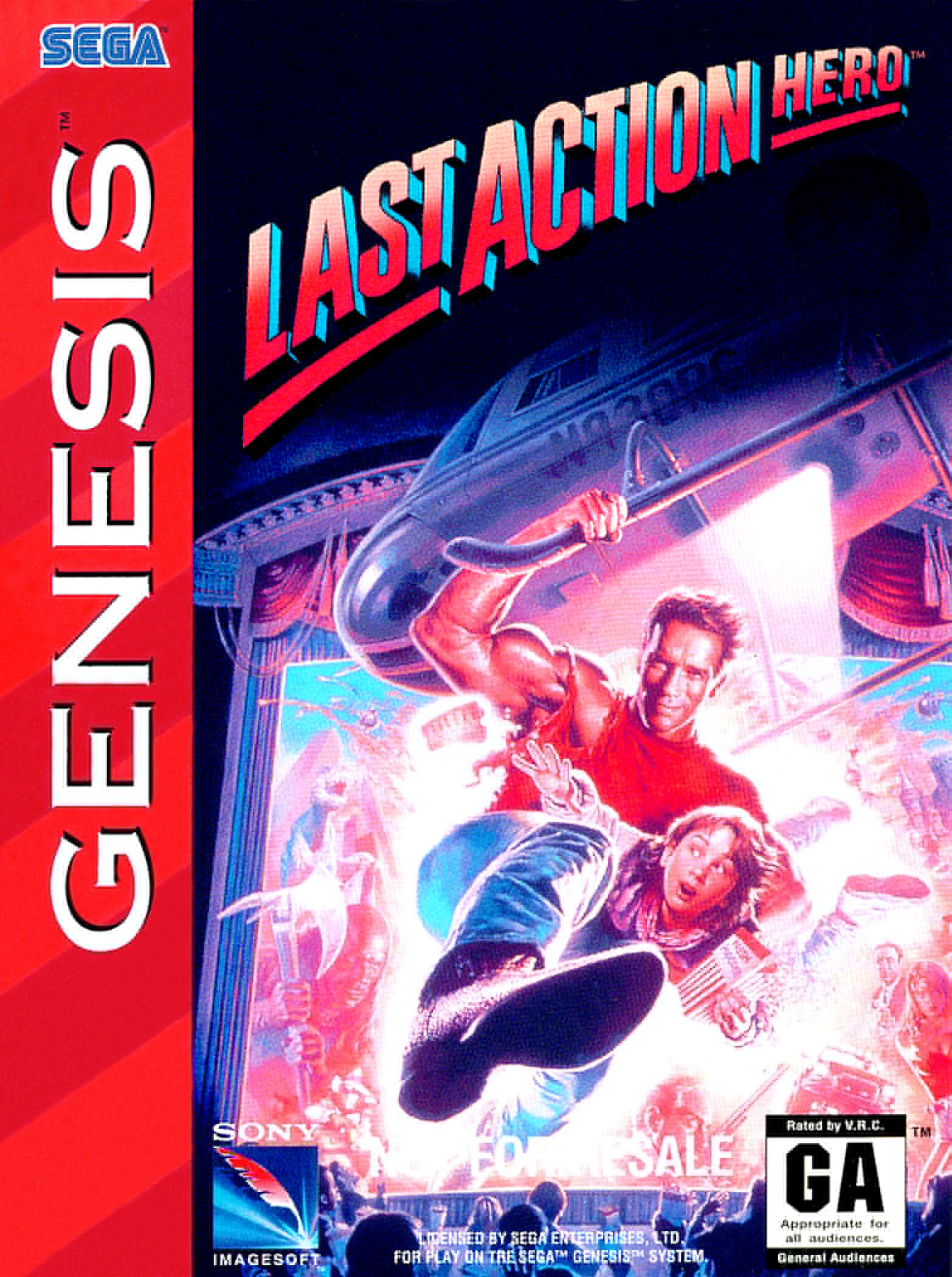 GEN - Sega Genesis Last Action Hero Pre-Played