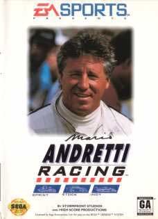 GENESIS - Sega Genesis Mario Andretti Racing Pre-Played