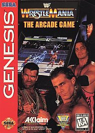 GEN - Sega Genesis Wrestlemania: The Arcade Game Pre-Played