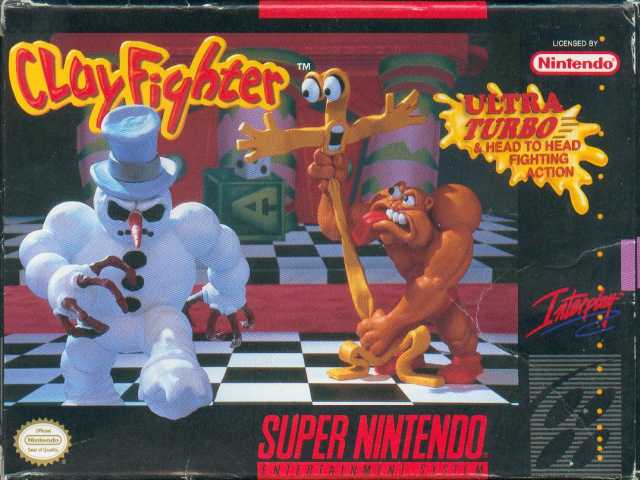SNES - Super Nintendo Clayfighter Pre-Played