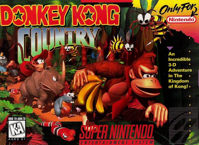 SNES - Super Nintendo Donkey Kong Country Pre-Played