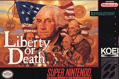 Super Nintendo Collectible Liberty or Death (Factory Sealed!)