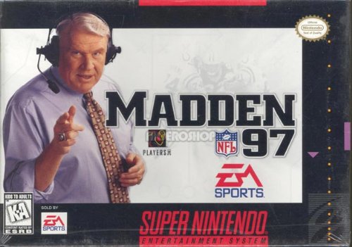 SNES - Super Nintendo Madden NFL '97 (Cartridge Only)
