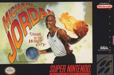 SNES - Super Nintendo Michael Jordan: Chaos in the Windy City (Cartridge Only) for Super Nintendo Games