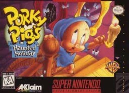 SNES - Super Nintendo Porky Pig's Haunted Holiday (Cartridge Only) for Super Nintendo Games
