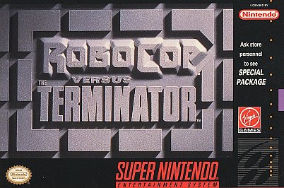 SNES - Super Nintendo RoboCop Versus The Terminator Pre-Played