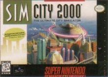 SNES - Super Nintendo SimCity 2000 Pre-Played for Super Nintendo