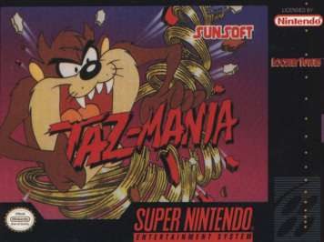SNES - Super Nintendo Taz-Mania (Cartridge Only) for Super Nintendo