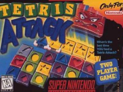 SNES - Super Nintendo Tetris Attack Pre-Played