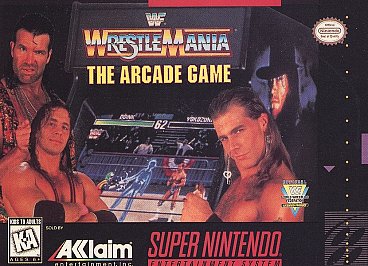 Super Nintendo Collectible Wrestlemania: The Arcade Game (Factory Sealed!)