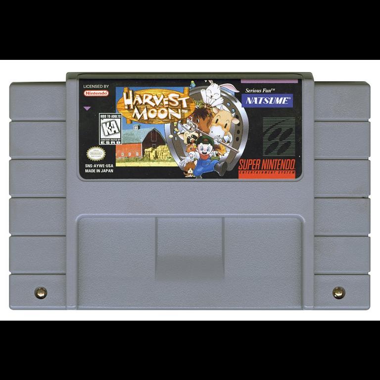 SNES Harvest Moon - Super Nintendo Harvest Moon