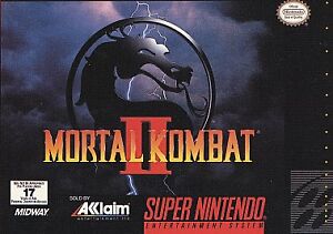 SNES Mortal Kombat 2 - Super Nintendo Mortal Kombat II