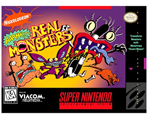 AAAHH Real Monsters Super Nintendo - AAAHH Real Monsters Super Nintendo for Super Nintendo