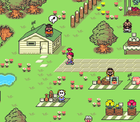 Earth bound Super Nintendo - SNES Earthbound