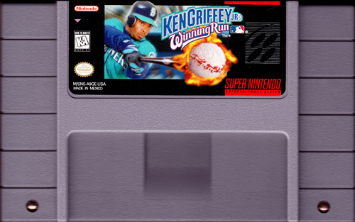 Ken Griffey Jr's Winning Run Super Nintendo - Ken Griffey Jr's Winning Run Super Nintendo for Super Nintendo