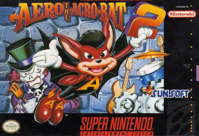 SNES - Super Nintendo Aero the Acrobat 2 Pre-Played