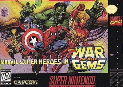 SNES - Super Nintendo Marvel Super Heroes: War of the Gems Pre-Played