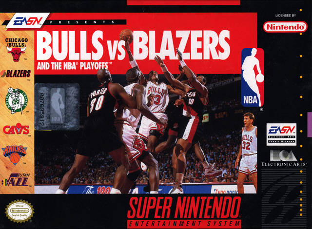 Super Nintendo Bulls vs Blazers (Cartridge Only)