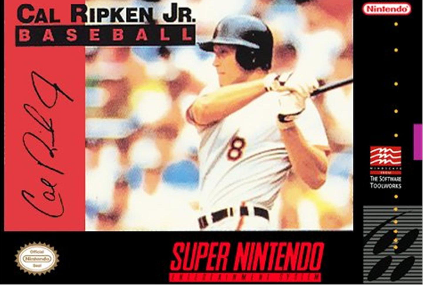 Super Nintendo Cal Ripken Jr. Baseball (Cartridge Only)