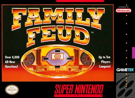 Super Nintendo Family Feud (Cartridge Only)