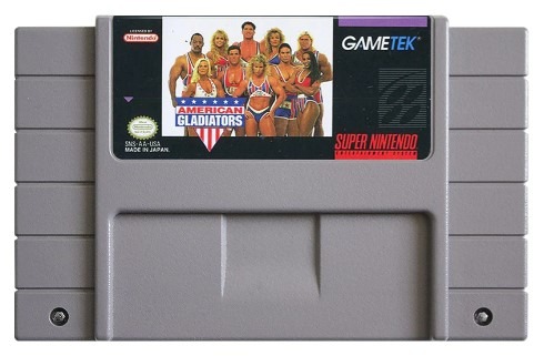 SNES Game Only - American Gladiators for Super Nintendo Games