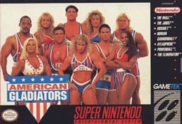 SNES Game Only - American Gladiators for Super Nintendo Games
