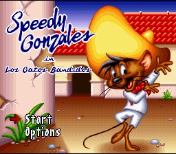 SNES Game Only - Speedy Gonzales: Los Gatos Bandidos for Super Nintendo Games
